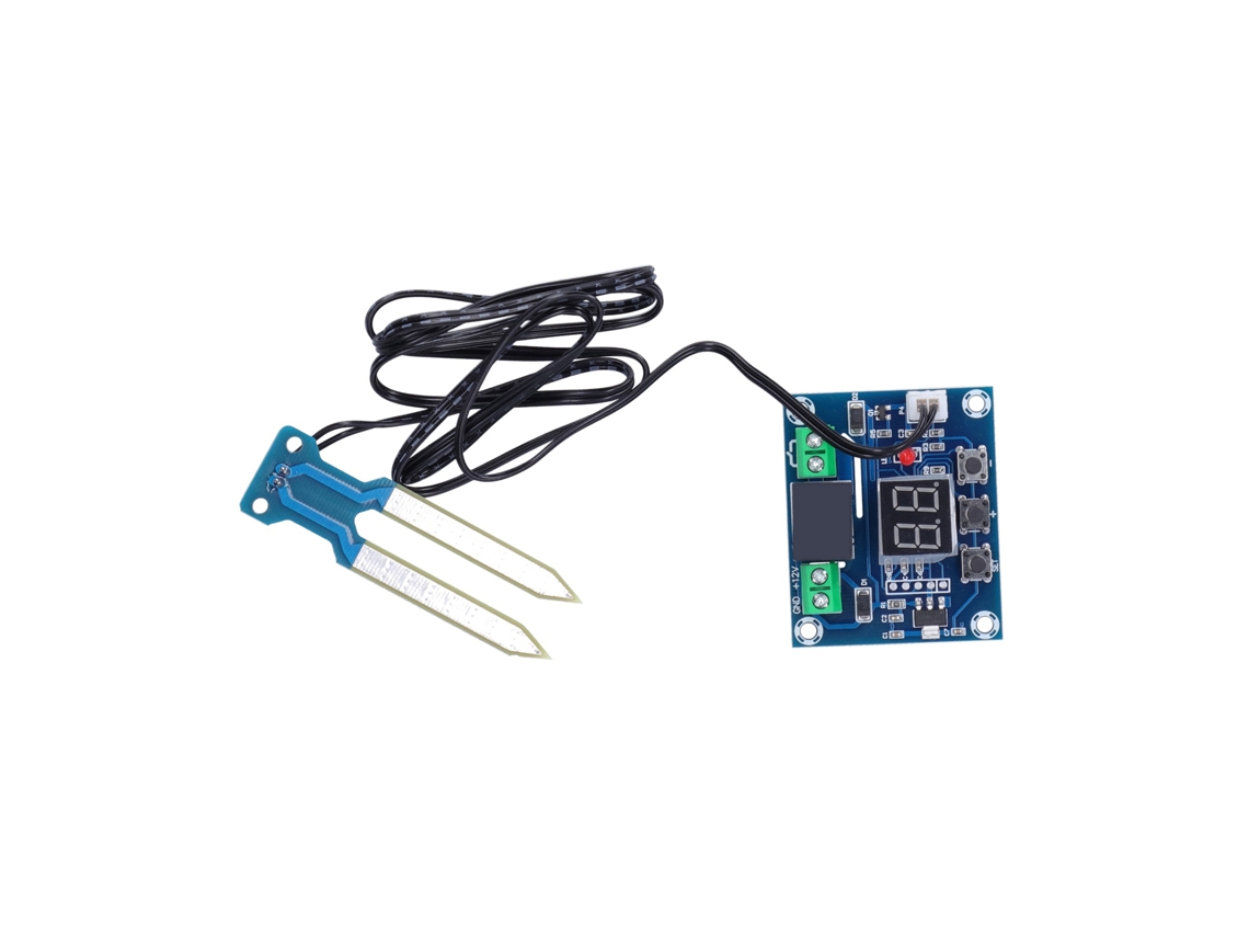 Módulo De Control De Humedad Del Suelo Con Sensor, Riego Automático, Pantalla Digital Xh-m214 Dc12v