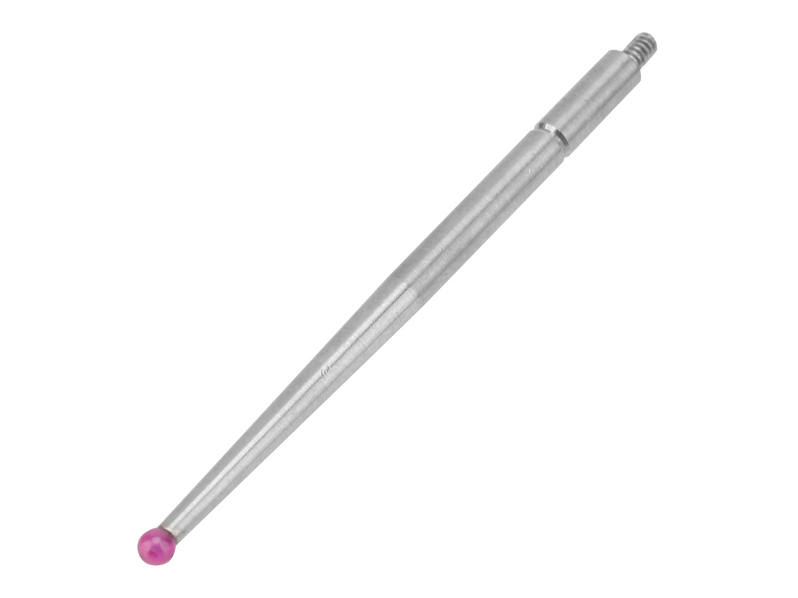 Aguja De Medición De Carburo De Tungsteno Con Cabeza De Rubí Para Esfera De Reloj Con Rieles Integrados, Sonda Indicadora De 1,6 Mm (n.° 8)