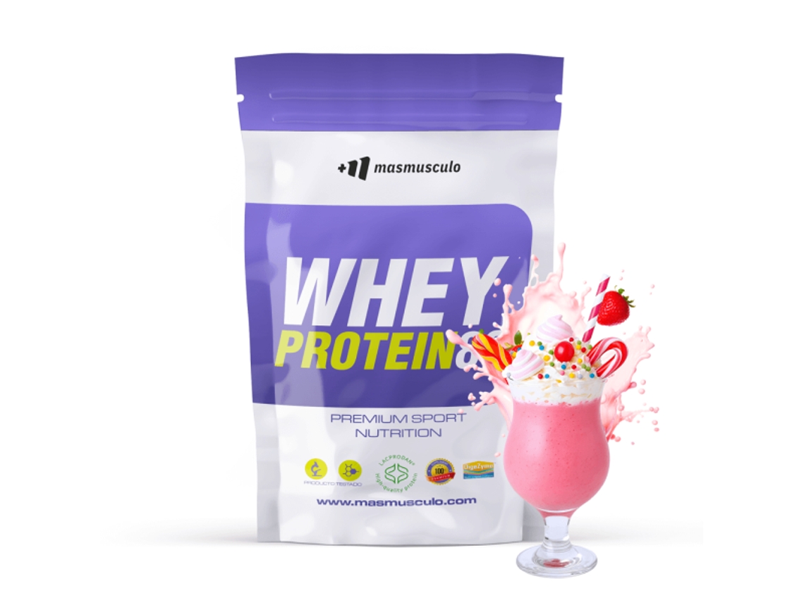Whey Protein80 - 500g Sueño De Fresa (strawberry Dreams) Masmusculo