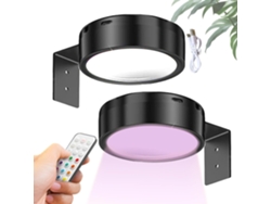 Iluminación para cuadros | Juego de 2 luces de pared USB recargables Magn Gokoco
