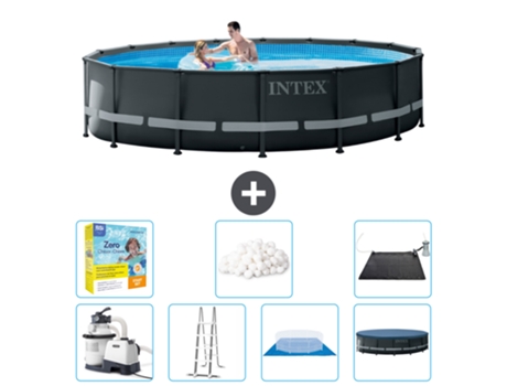 Piscina Tubular INTEX 26326GN-CB50 (19156 L - 488x122cm)