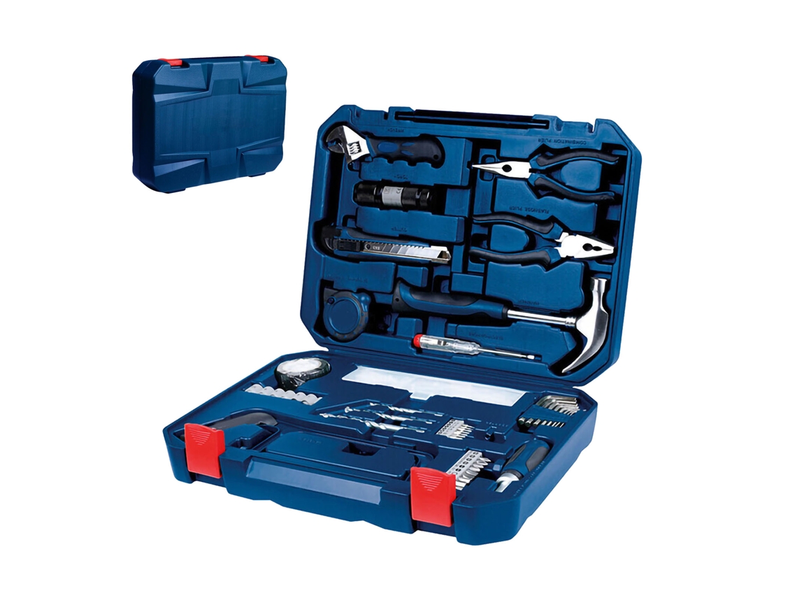 Kit de herramientas manuales multifuncionales para el hogar (con estuche, para coche)