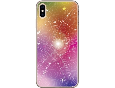 Carcasa iPhone XS Max TUMUNDOSMARTPHONE Abstracto Multicolor