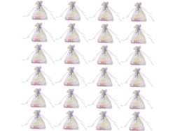 De 5 Sacos De Organza Com Cordão Para Armazenamento, Pequenos Sacos De Organza Com Cordão