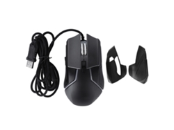 Baoj-2026 Ratón Gaming con cable, DPI ajustable, diseño mecánico ergonómico e iluminación RGB para ordenadores portátiles y de sobremesa para juegos.