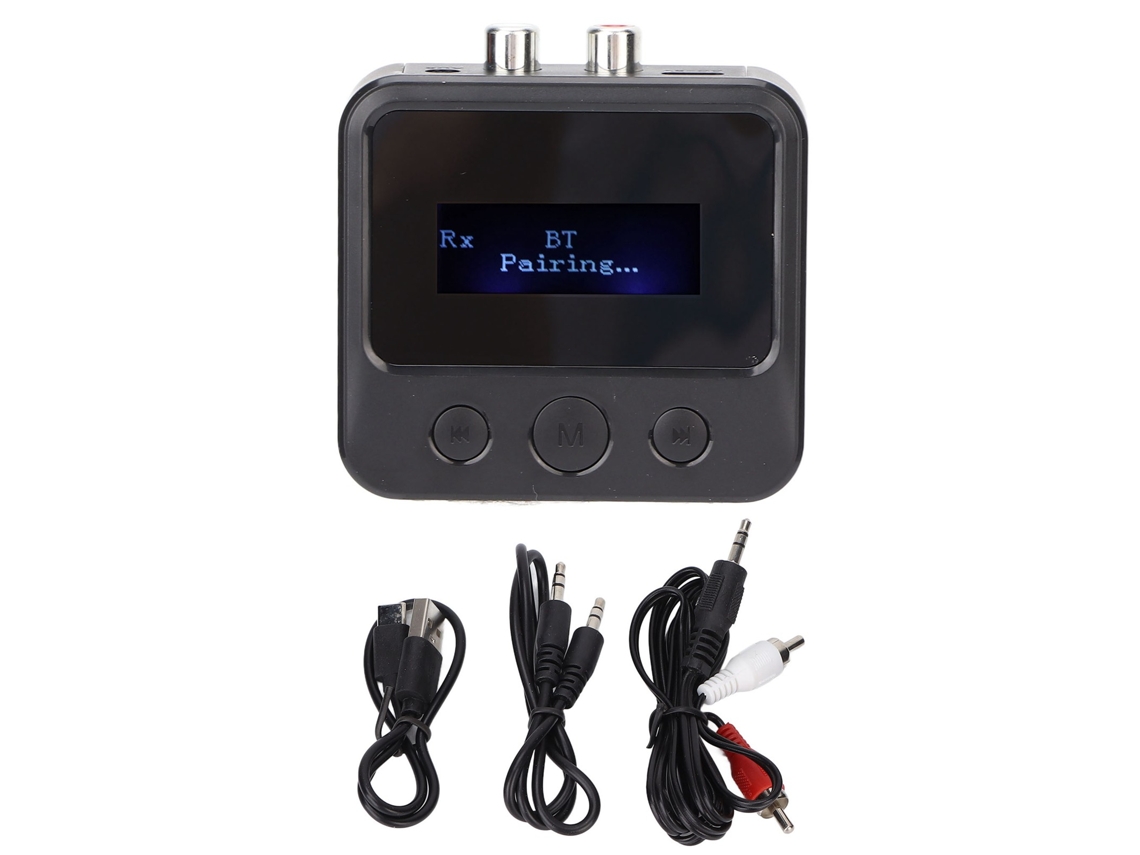Adaptador De Música Inalámbrico Estéreo Multiinterfaz Sin Pérdidas Con Receptor Bluetooth Para Altavoces Y Portátiles