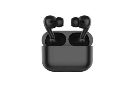 Auriculares Bluetooth True Wireless Macaron 5.0 con estuche de carga negro