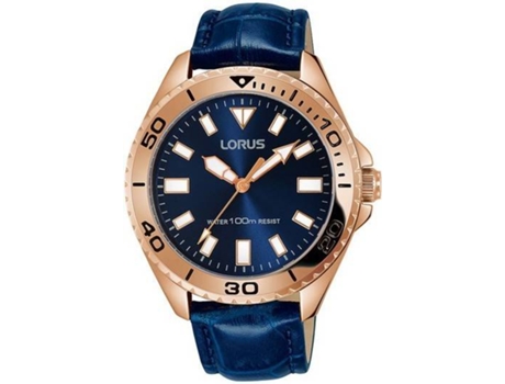 Reloj PULSAR Hombre (Piel - Azul)