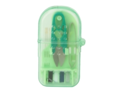 Caja de herramientas de costura portátil verde