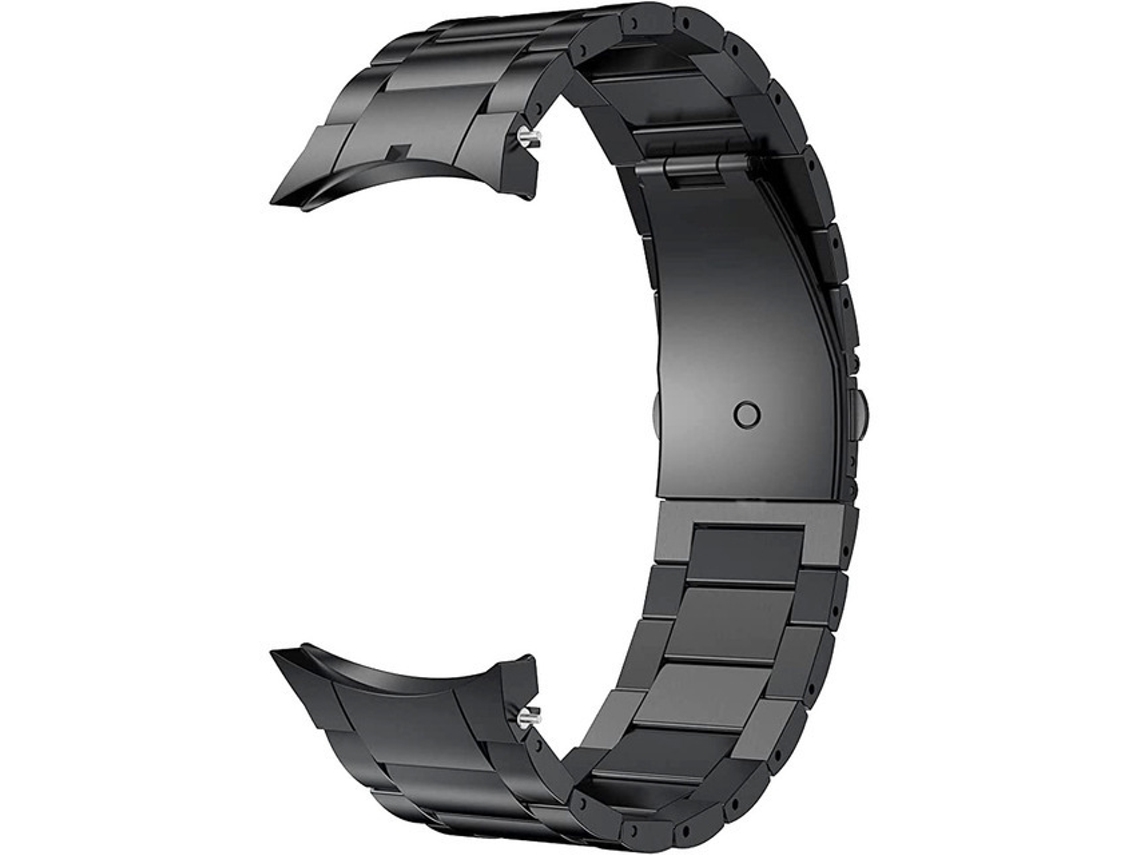 Correa de aleación de aluminio de aleación de titanio para Samsung Galaxy Watch 5 40 mm Black Money YUYSAN