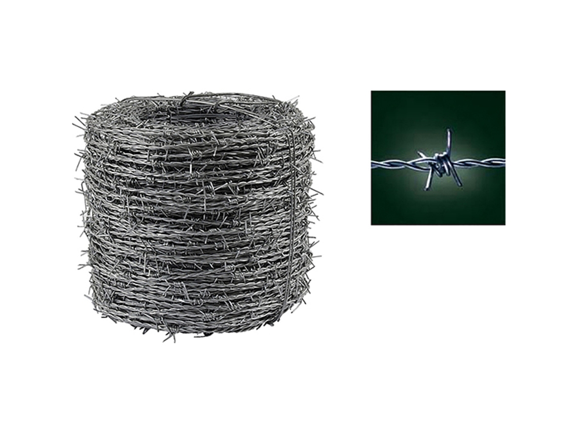 Alambre de espino Orework 13 × 8 rollo 100 m