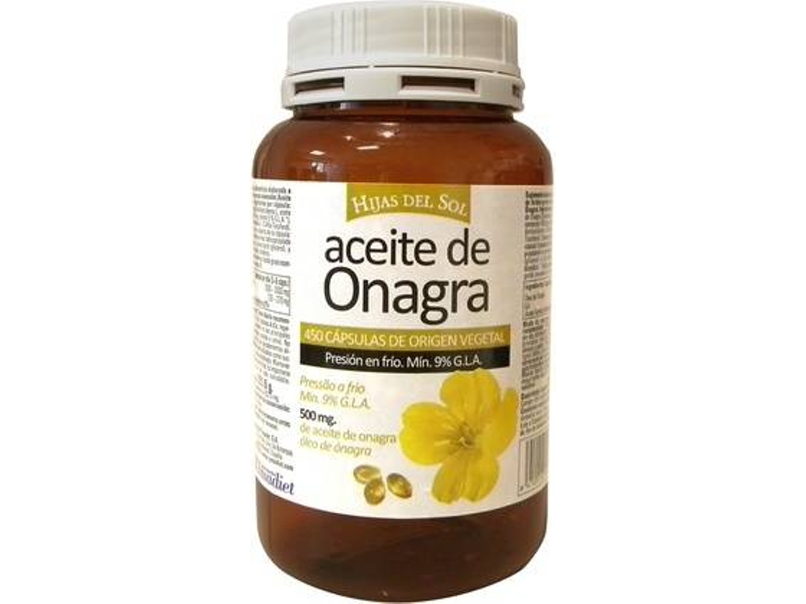 Complemento Alimentar HIJAS DEL SOL Prímula (450 pérolas de 500mg)