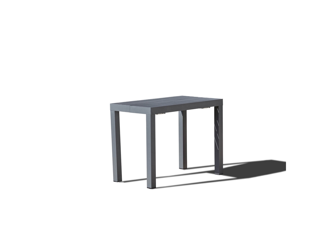 Mesa de Jardín CONCEPT U Olhao 2-10 Plazas (Gris - Aluminio - 229x100x75 cm)