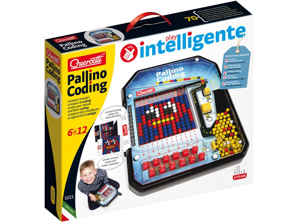 Juego Educativo QUERCETTI Educativos Codigo Pallino (Edad Mínima: 6 Años - 42,1 x 35,5 x 7 cm)