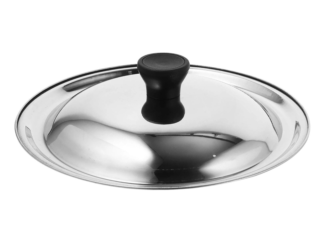 Tapa de acero inoxidable Slowmoose para ollas y sartenes con perilla