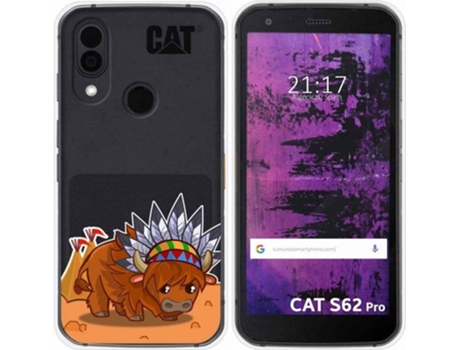 Carcasa CAT S62 Pro TUMUNDOSMARTPHONE Bufalo Multicolor