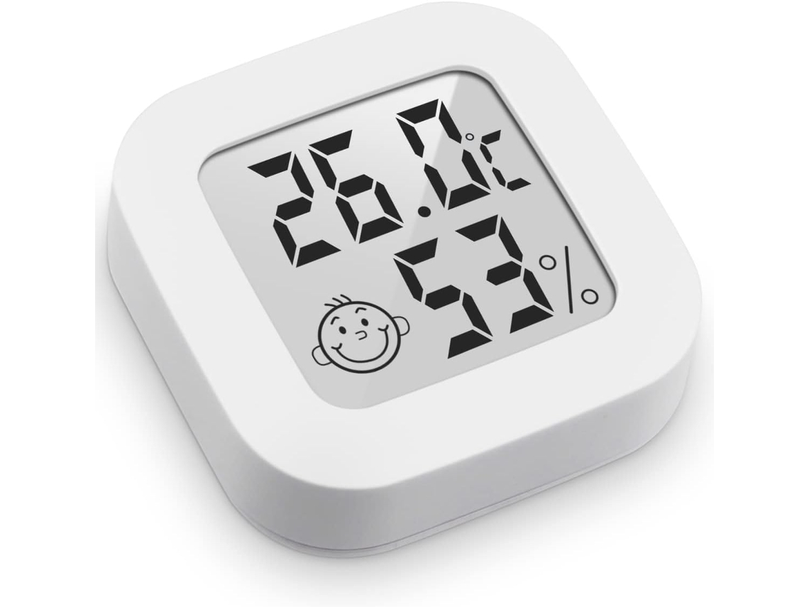 Termohigrómetro Mini Digital Alta Precisión Interior, Con Indicador Confort