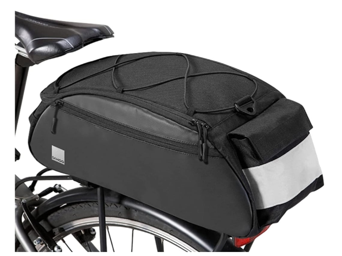 Bolsa trasera para bicicleta FACPOET impermeable de 10 l.
