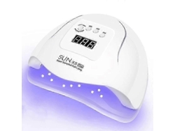 Lámpara de uñas LED UV de 360 W, 57 LED, 4 temporizadores, secador de uñas con sensor de movimiento, función de memoria, extraíble. Todos los modelos GOKOCO.