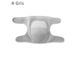 Rodillera De Compresión Ajustable (gris, 1 L) Para Hombre Y Mujer, Rodillera Deportiva Para Baloncesto.