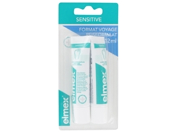 Pasta Dentifrica Sensitive Formato de Viaje Lote de 2 X 12 Ml ELMEX