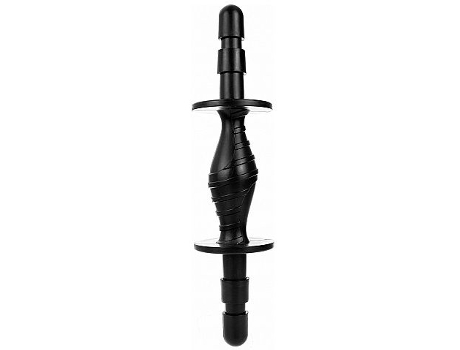 Estimulador Hung System Doble Mango Negro