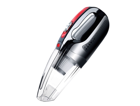 Aspirador De Mano para Coche Inalámbrico,Portátil 120W 4500Pa Potente Aspiradora De Mano para El Hogar con Manguera,Negro
