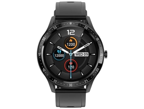 Smartwatch MDUG Monitor de Frequência Cardíaca Preto