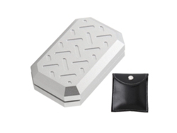 Ats-juguete Deslizante De Aluminio Para Aliviar Ansiedad Y Estrés, Sensorial Para Tdah Con Mochila De Cuero Pu