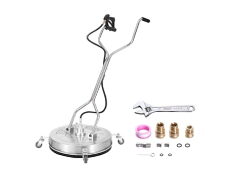 VEVOR Lavadora a presión con manijas y ruedas, max. 4000psi, 3/8 conector y 1/4 adaptador para accesorios de piso para limpiadoras eléctricas