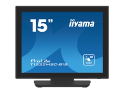 Monitor IIYAMA ProLite T1532MSC-B1S (Negro - LCD - 15" - XGA - 8 ms)