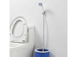 Ducha Portátil Recargable Para Camping Con Bomba De 3,7 V Y 1,5 M Para Camping, Playa, Senderismo Y Limpieza De Mascotas.