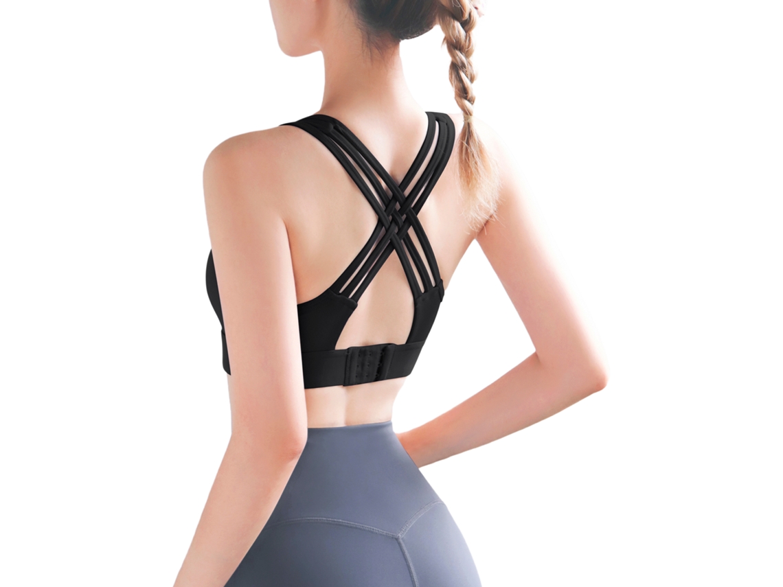 2026rebe-sujetador Deportivo Para Yoga Mujer Con Tirantes Ribbed Escote V Sin Armadura Para Ejercicio Y Correr Chaleco Casual