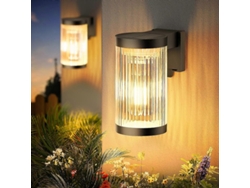2026altiro-apliques De Pared Actualizados Para Vallas Y Patios, Iluminación Led Exterior Impermeable, Con Energía Solar Y Diseño Moderno.
