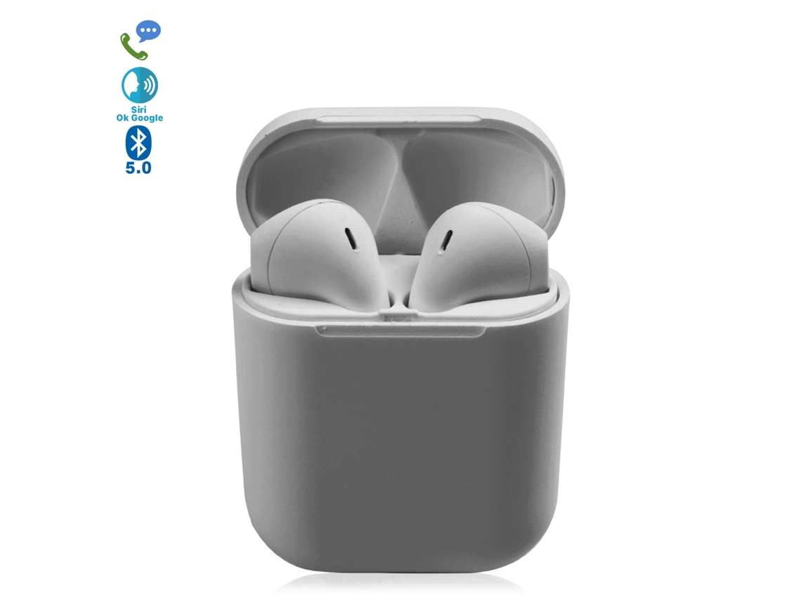 Auriculares Dam D120 Tws Bluetooth 5.0 Táctiles Con Base De Carga Y Sincronización Automática Con Ventana Emergente