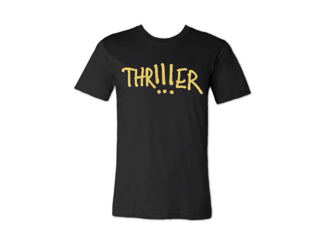 Chkchkchk Gold Print Thr!!!er T-shirt Rockinstone Unisex Adults Best Sellers Size:l