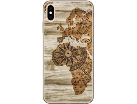 Carcasa iPhone XS Max TUMUNDOSMARTPHONE Madera 07 Multicolor