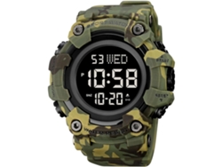 Reloj De Pulso Digital Masculino 50m Impermeable Electrónico Pulsera De Goma Deportivo Militar Con Luz Led Calendario Yuysan