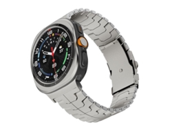 Correa de aleación de titanio para Samsung Galaxy Watch Ultra con hebilla de seguridad dividida CSYY (47 mm)