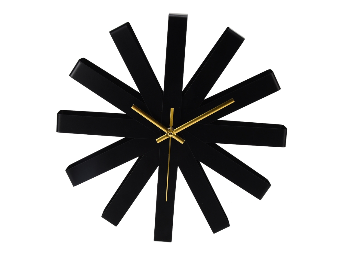 Reloj de pared (movimiento silencioso de acero inoxidable)