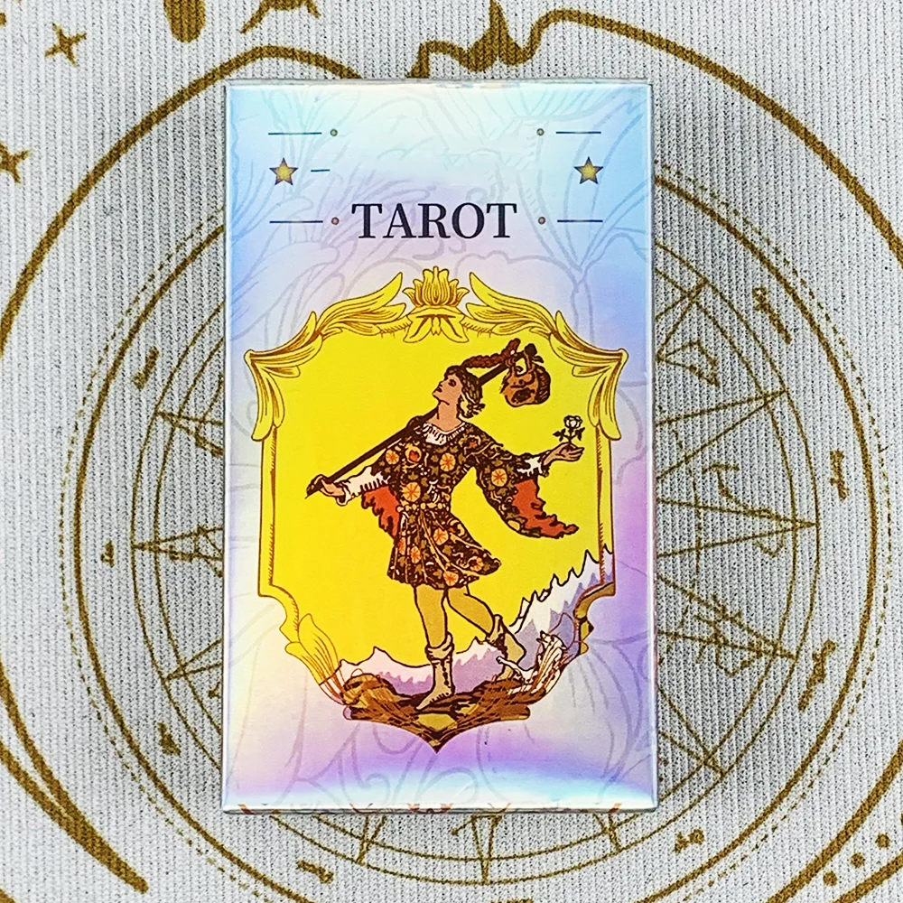 Jogo De Cartas De Tarô Com 78 Cartas Especiais Para Adivinhação.