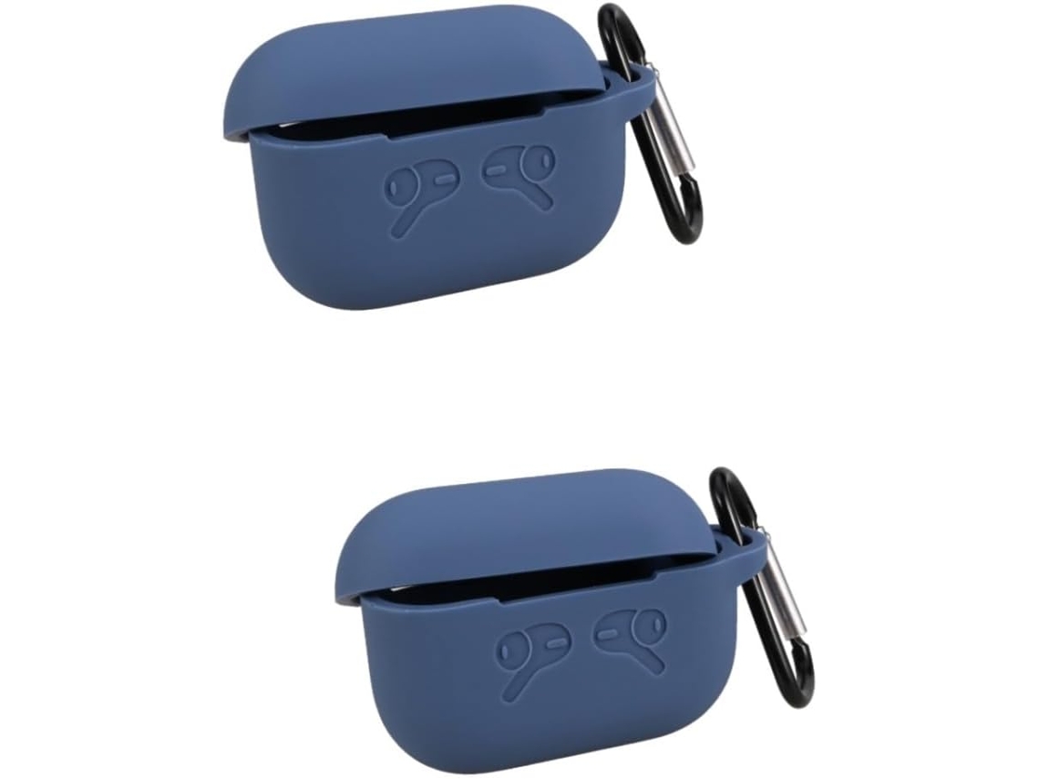 Juego De 2 Fundas De Silicona Para Auriculares Con Diseño Ligero Y Resistente A Los Arañazos.
