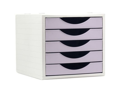 Archivador Modular Archivo 2000 34 x 27 x 26 cm Pastel Malva