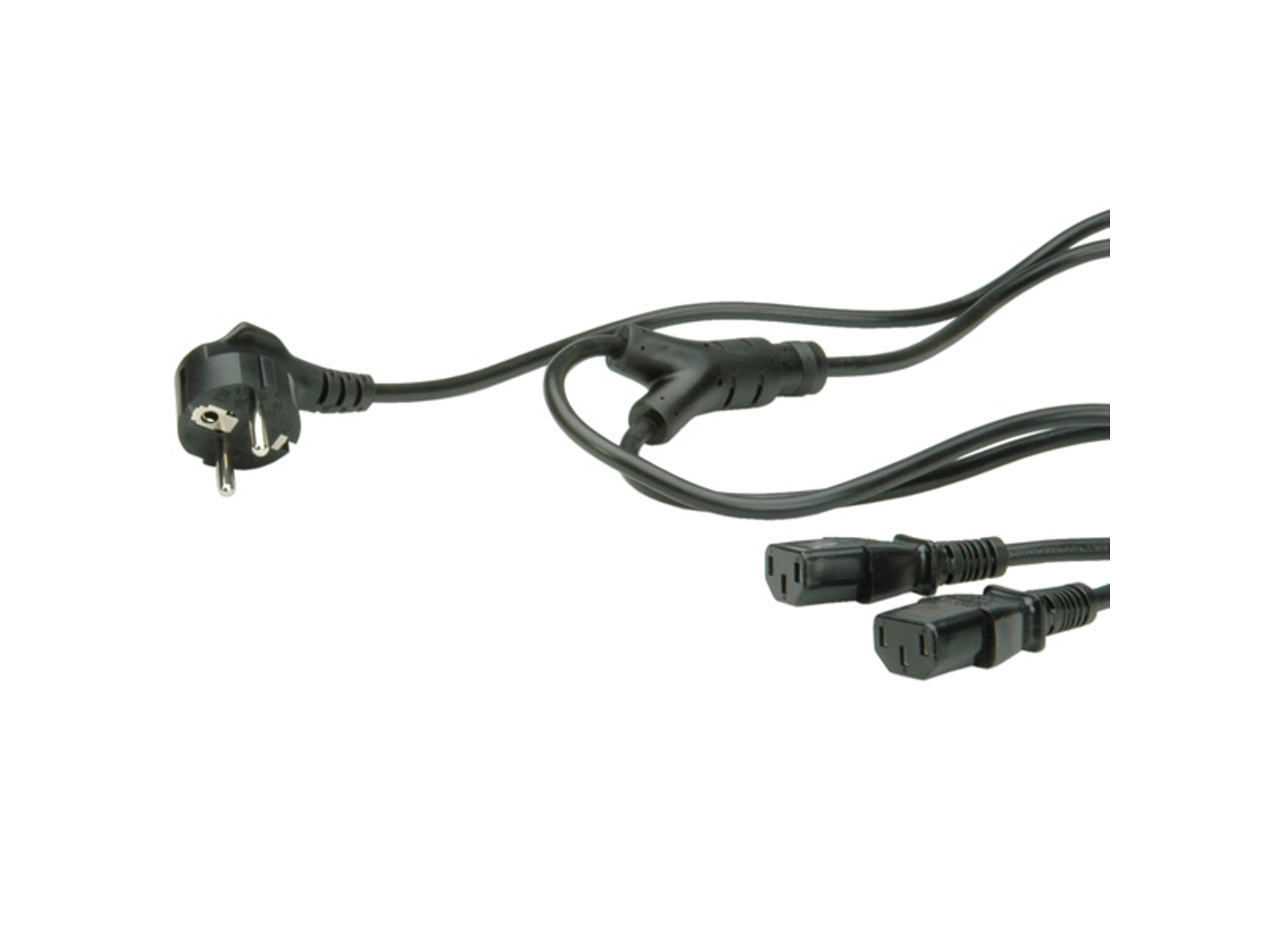 Cable de Energía VALUE (IEC320 - 2x C13 - 1.8m)