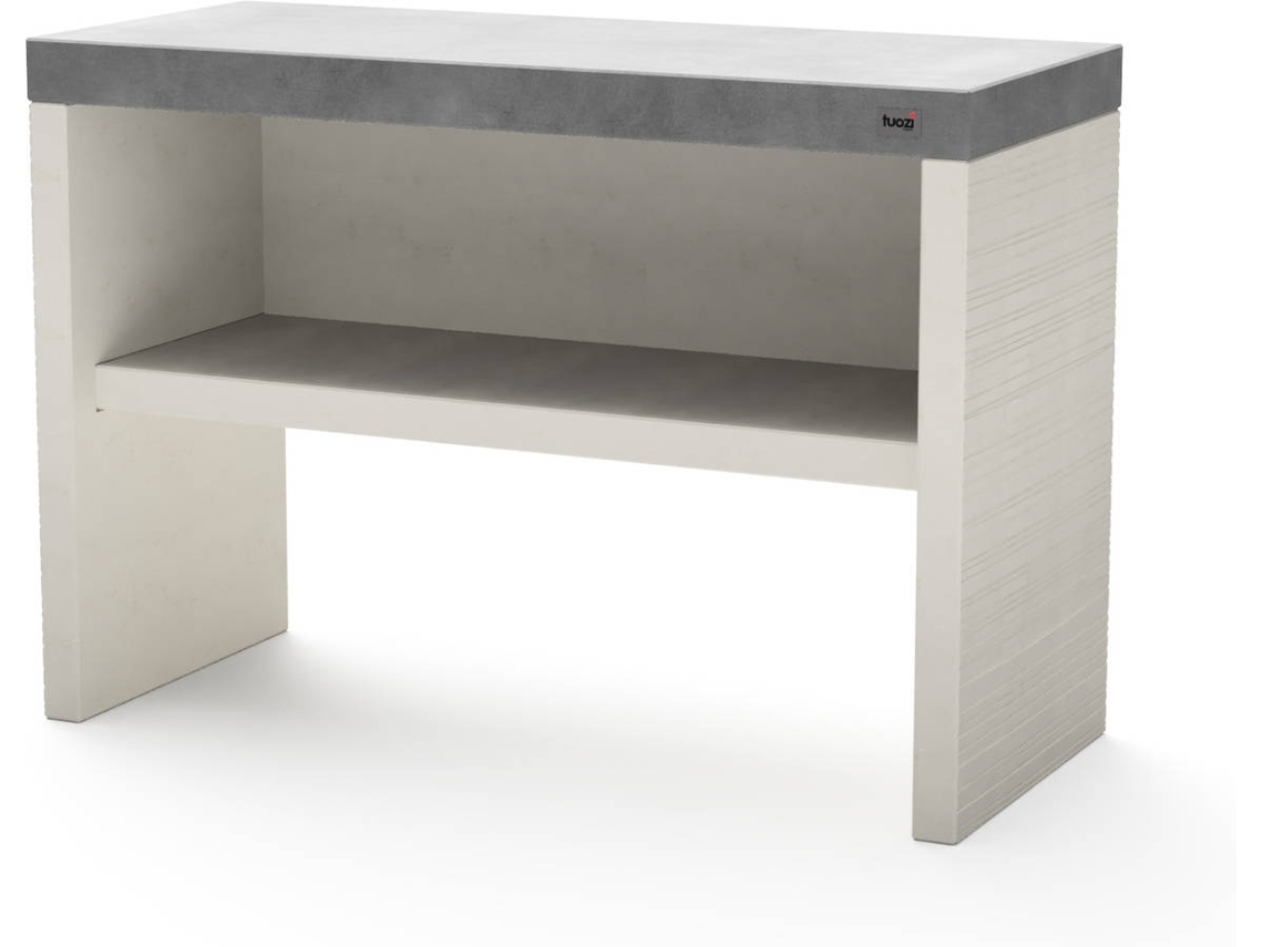 Módulo para Barbacoa TUOZI Plan/Venit 2 (Blanco, Gris - 110x47x77cm)