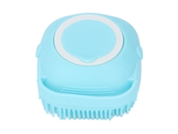 2026-escobilla De Baño Suave Con Dispensador De Champú Silicona, Cepillo Corporal Para Bebés, Mujeres, Hombres Y Mayores, Azul Cuadrado