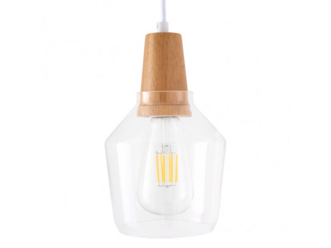 DUDECOR Lámpara Colgante Minia Cristal
