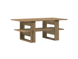 Maison Exclusive - Mesa De Centro Madera Ingeniería Roble Artesanal 102x55x42cm
