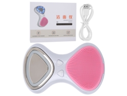 Limpiador Facial Eléctrico Ultrasónico Resistente Al Agua Con Luz Fototerapéutica.