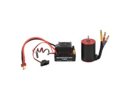 Motor Sin Escobillas 3650 3100kv Con Esc De 60a, Resistente Al Agua, Con Cable Corto, Para Coches Rc A Escala 1/8 Y 1/10.